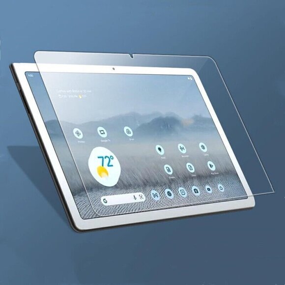 2 Pk-Premium Tempered Glass Screen Protectors for 2023 Google Pixel Tablet 11" - Picture 2 of 5